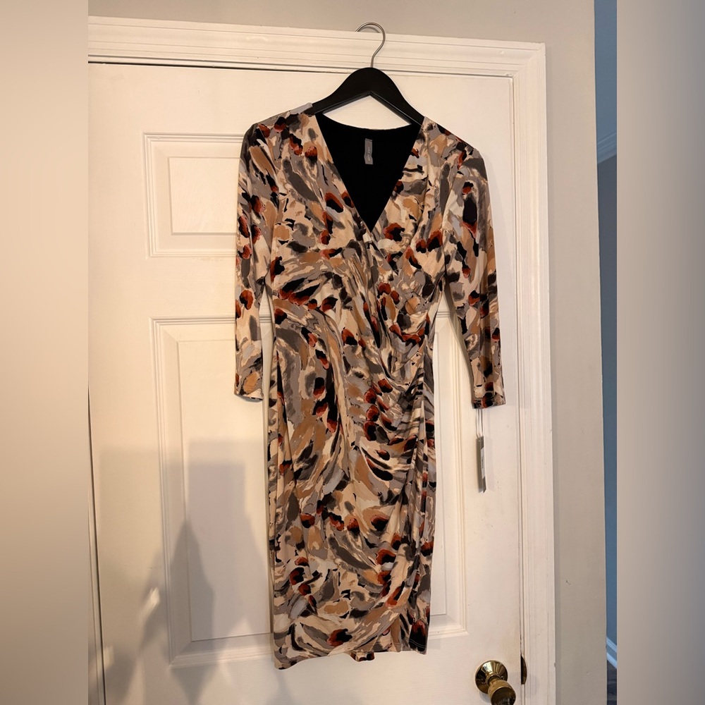 NWT Last Tango Multicolor Long Sleeve Dress
